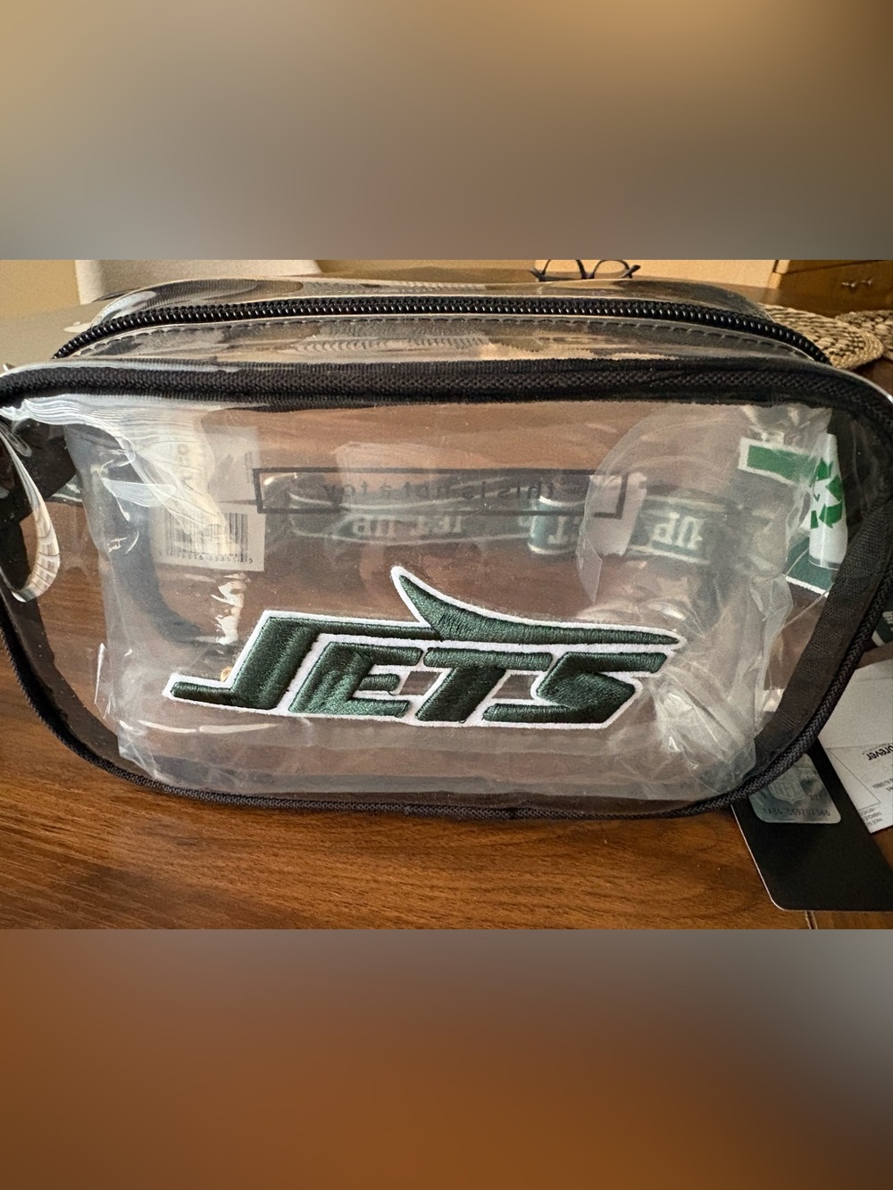 Clear Crossbody Bag New York Jets